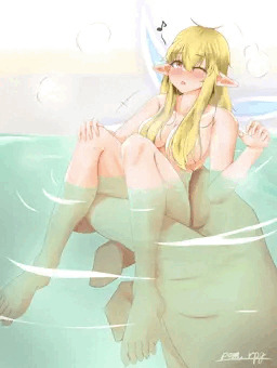 妖精さんを風呂に沈めていく