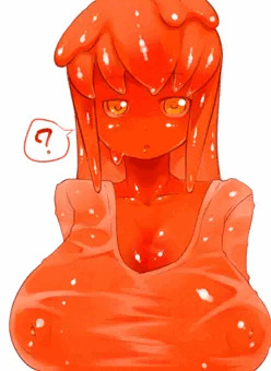 濡れ透けスライムさん