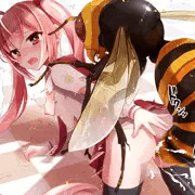 アリアが巨大蜂にレイプされる…