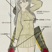 銀翼娘　五式戦闘機