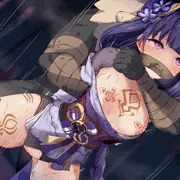 雷電将軍　敗北