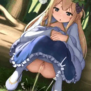 野ションを見られるアイリスちゃん