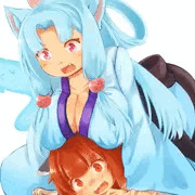 イタコ姉さまにのしかかられたきりたん