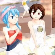 一周年記念と大浴場での嫁艦たちの憩いの時