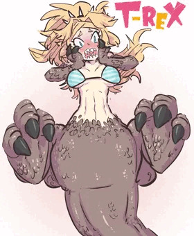 「Tーrexの彼女とエッチなことを！」