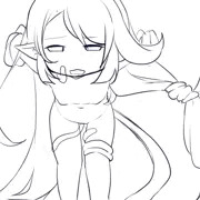 触手シャルロッテ団長下書き
