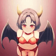 サキュバスっぽい人