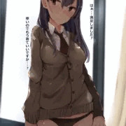 お願いしたら事務的にパンツ見せてくれるJK