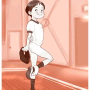 秋脱ぎブルマー。
