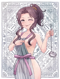 新婚気分♡愛情エプロン浦柑奈！！！