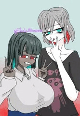 急にこういう2人組を描きたくなった