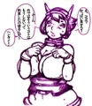 艦これラフ　フェラチオして欲しい俺提督と陸奥