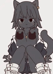 くろねこ Black Cat