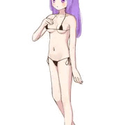 スミレちゃんらくがき