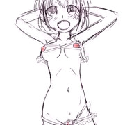 咲のエロい服の子