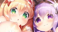 メメリス＆ティーナちゃんWバニー　そりむら先生描き下ろし