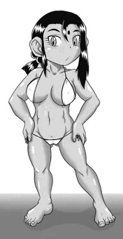 腹筋芸おねいさん。