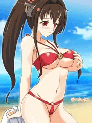大和、大胆水着で押していきます！