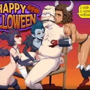 ハロウィンにイタズラされちゃう