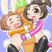 逆バニーみゆかお