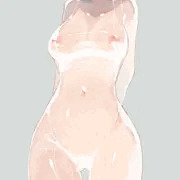 透明度の高いボディスーツ