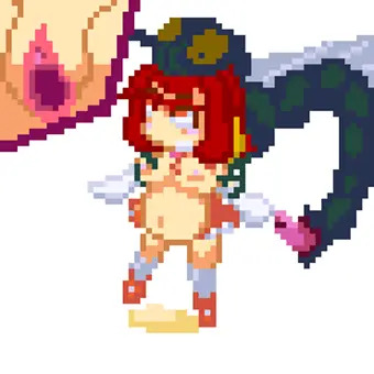 魔法少女＿蟲敗北