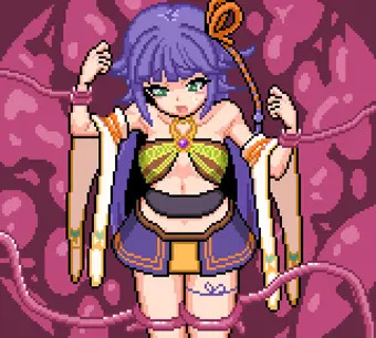【skeb】イヴちゃん触手姦