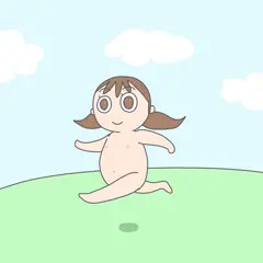 女の子　GIF動画