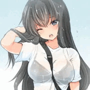 濡れ透けパイスラガール