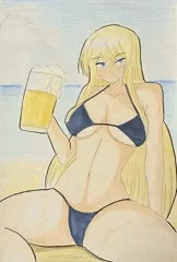 ビールのポスター