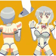 女子レスラー