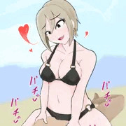 周子ちゃん　騎乗位