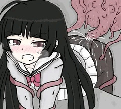 水城花音　触手姦