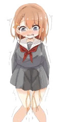 花里みのりちゃんのおもらし