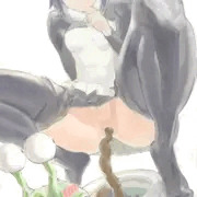 いっぱい食べていっぱい出す子