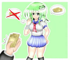 ホ別イチゴでは納得しない早苗ちゃん