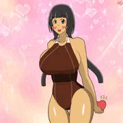 私の愛を…♡(バレンタイン用イラスト)