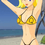 【暑中見舞い】ハニークイーンの夏休み