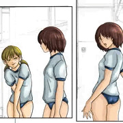 小葉と朋美　ブルマ姿で・・・・