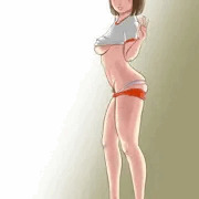 体操着女子