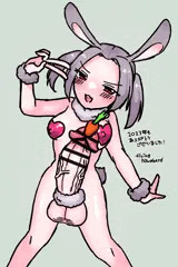 年末に描いてたふたなり