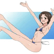 澤梓　マイクロビキニ（日焼け差分あり）