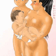 赤ちゃんをだっこする