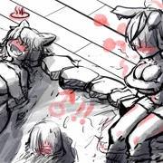 メカクレ狐巫女お姉ちゃんの風呂の日
