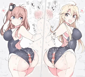 尻コキサラアイオワ競泳水着mode
