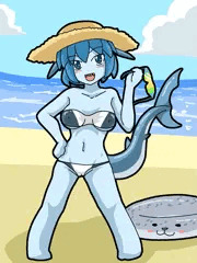 夏サメ