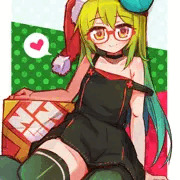 キミドリさんとクリスマスおしりエッチ