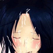 顔射練習