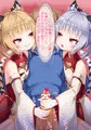 シンダラちゃんの両耳囁きシコシコ双子手コキ💕