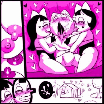 魅惑のメスにはさまれた童貞